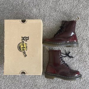 COPY - Doc Martens Vegan Cherry Red
